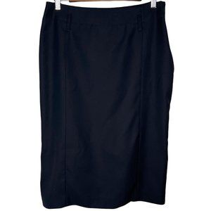 Tom Ford High Waist Pencil Skirt Black Size 10